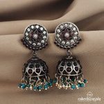 Marvelous Kempu Jhumka (J5292)