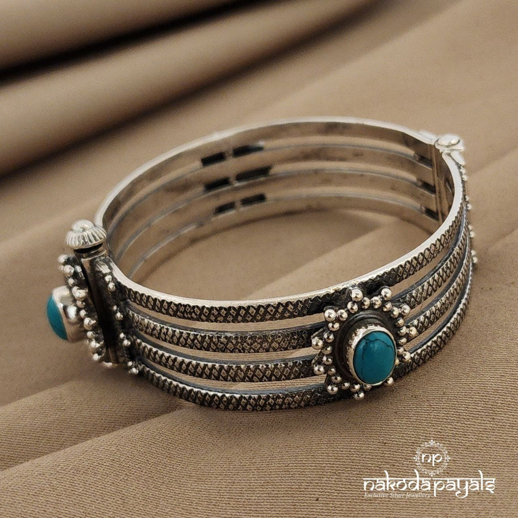 Turquoise Openable Kada Single (K4385)