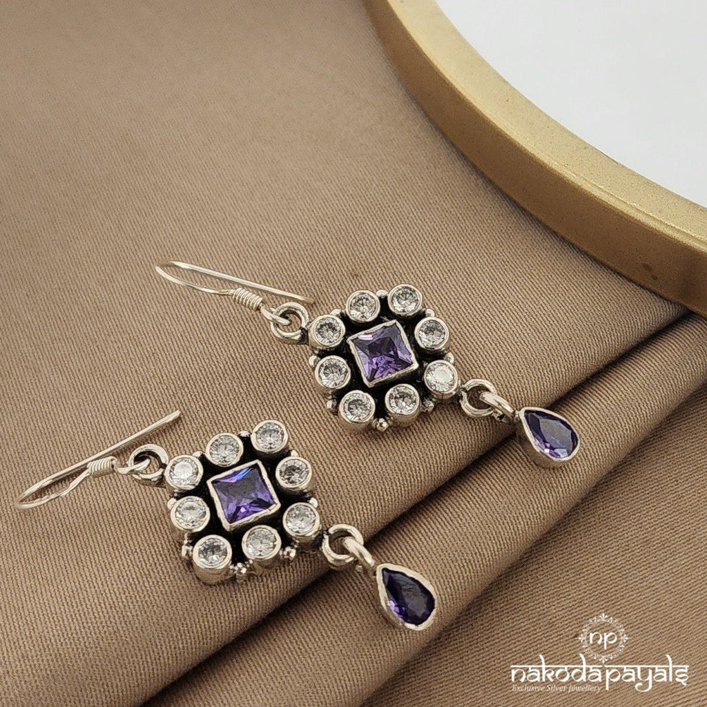 Squarish Amethyst Hangings (H1848)