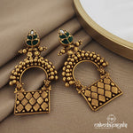 Greeny Kundan Chandbali (Ge7066)