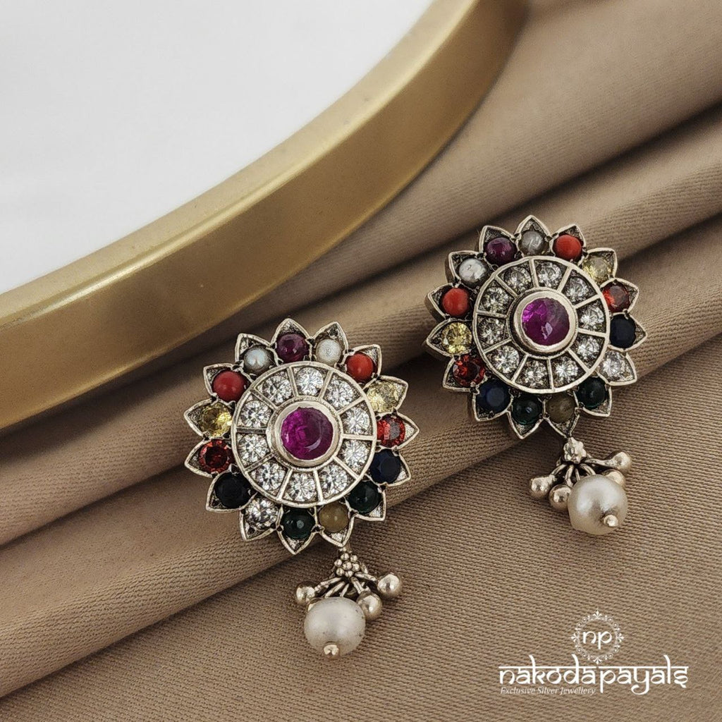 Florida Navarathna Studs (S8941)