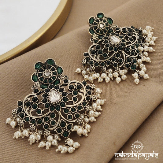 Greeny Kempu Chandbali (C8835)