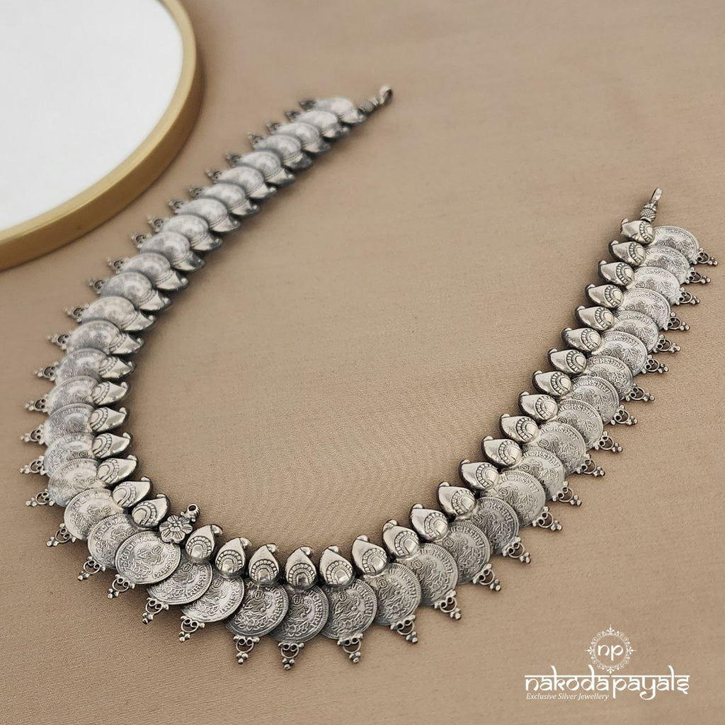 Coined Long Neckpiece (N9269)