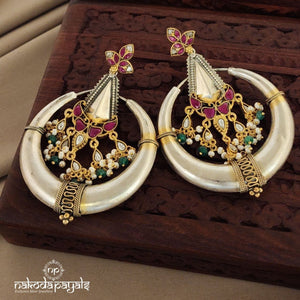 Gorgeous kundan Chandbali (DT1027)