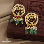 Floral Kundan Studs (Ge7186)