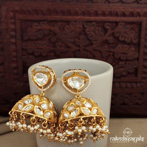 Gorgeous Polki Jhumka (Ge7152)