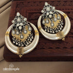 Gorgeous Floral Dual Tone Chandbali (DT1035)