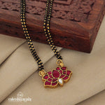 Gorgeous Lotus Mangalsutra (Ms0442)