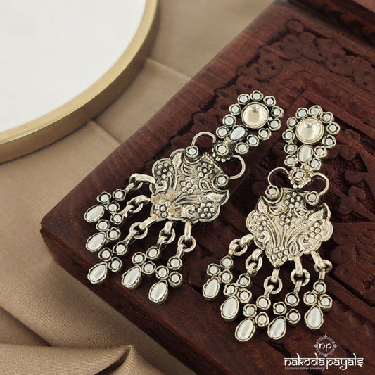 Beautiful Floral Chandbali (C8894)