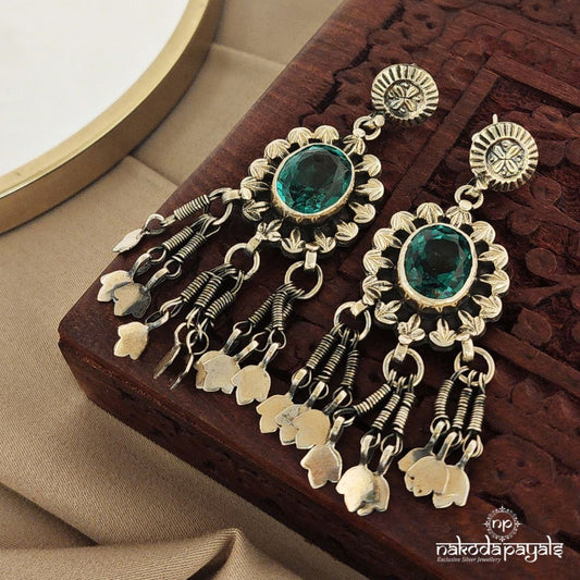Emerald Gorgeous Chandbali (C8886)