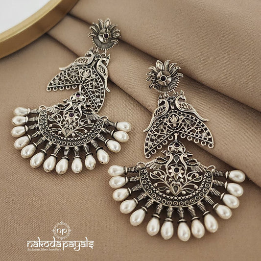 Marvelous water pearl Chandbali (C8899)