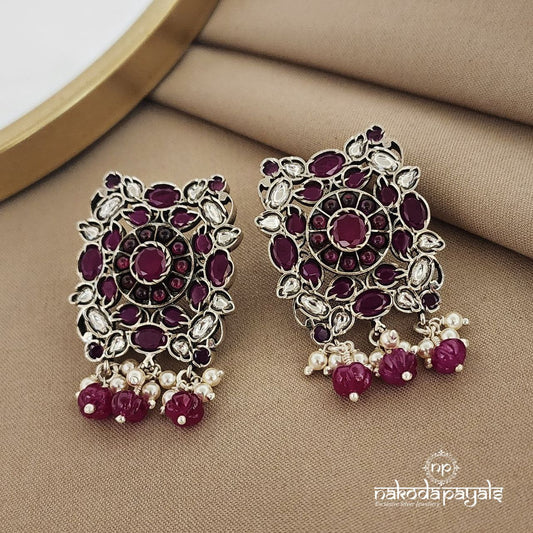 Pinkish Chandbali (C8908)