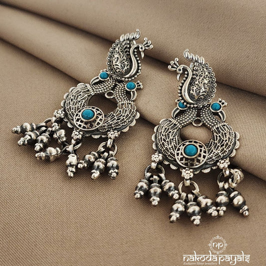 Marvelous Peacock Chandbali (C8902)