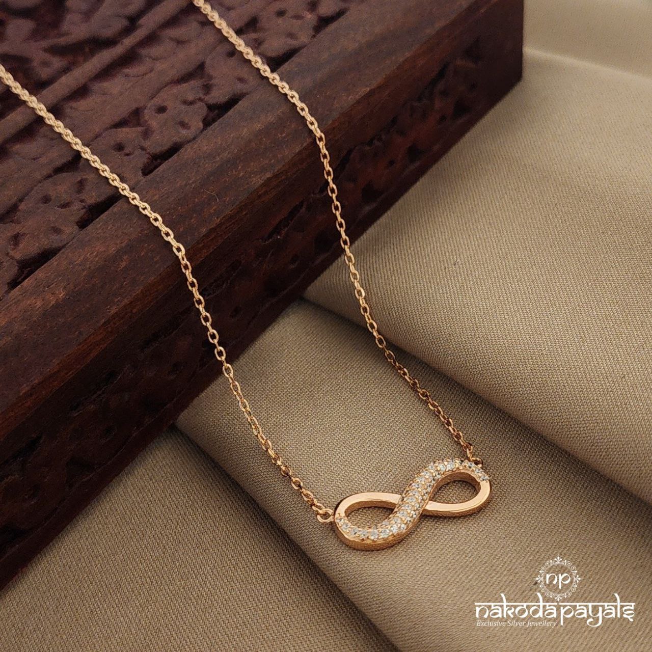 Infinity Rosegold Neckpiece (St2311)