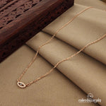 Evil eye Rosegold Neckpiece (St2313)