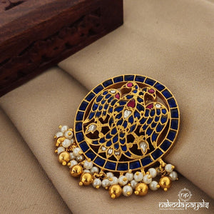 Blue Gandaberunda Pendant (Gp1657)