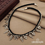 Leafy with Floral Short Neckpiece (N9310)