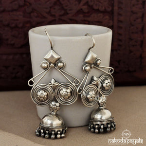 Simple Tribal Jhumka with Hangings (H1903)