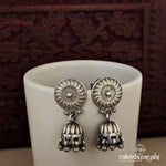 Circular Mini Oxidised Jhumka (J5376)