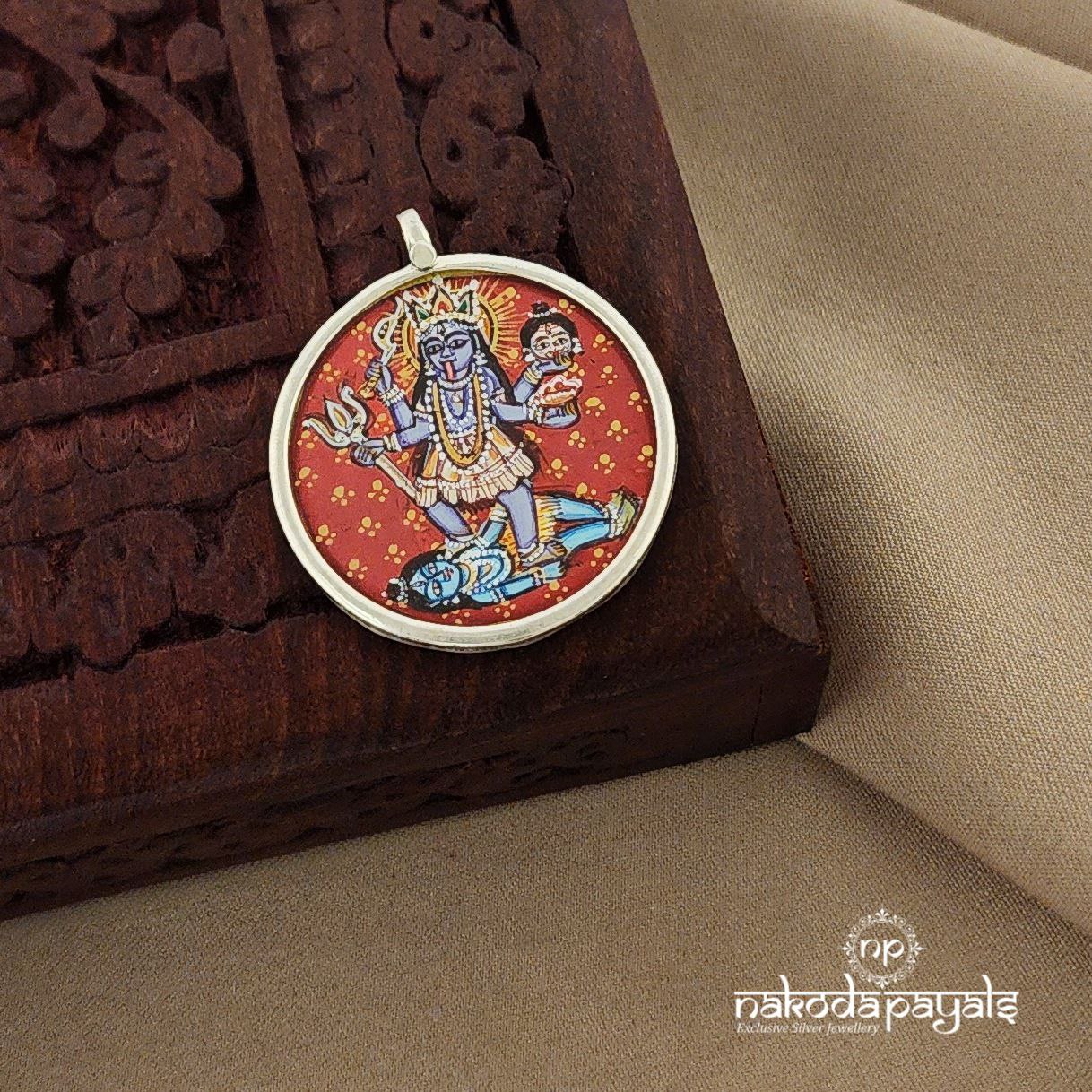 Mahakali Painted Pendant (P2178)