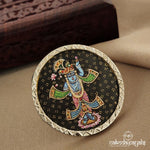 Krishna Painted Finger Ring (F2319)