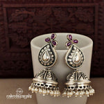 Mango With Floral Jhumka (J5410)