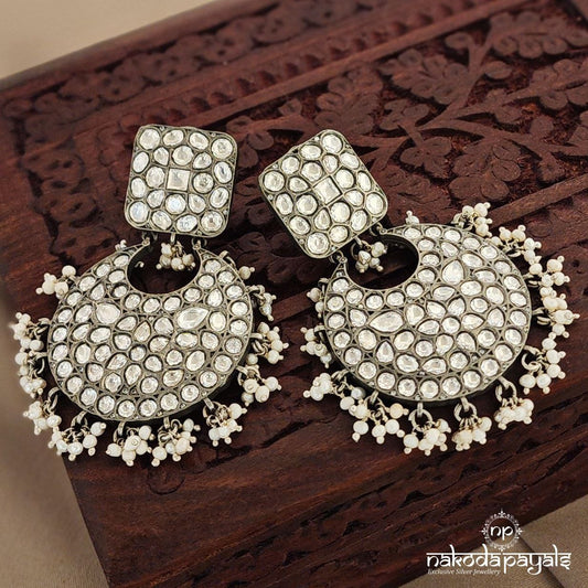 Polki Gorgeous Chandbali (C8972)