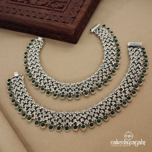 Greeny Gorgeous Anklet (A5075)