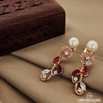 Gorgeous Rosegold MOP Earring (St2353)