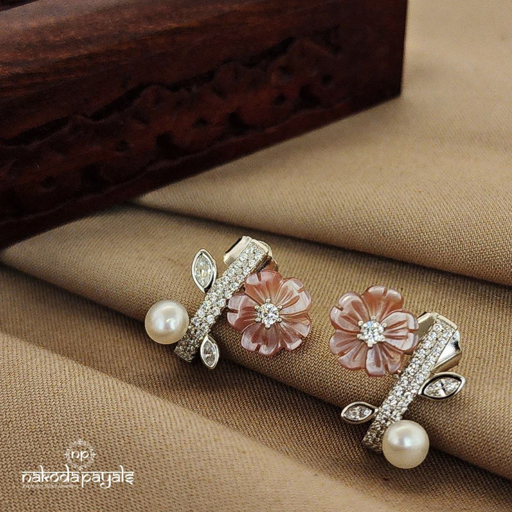 Pinkish MOP Earring (St2348)