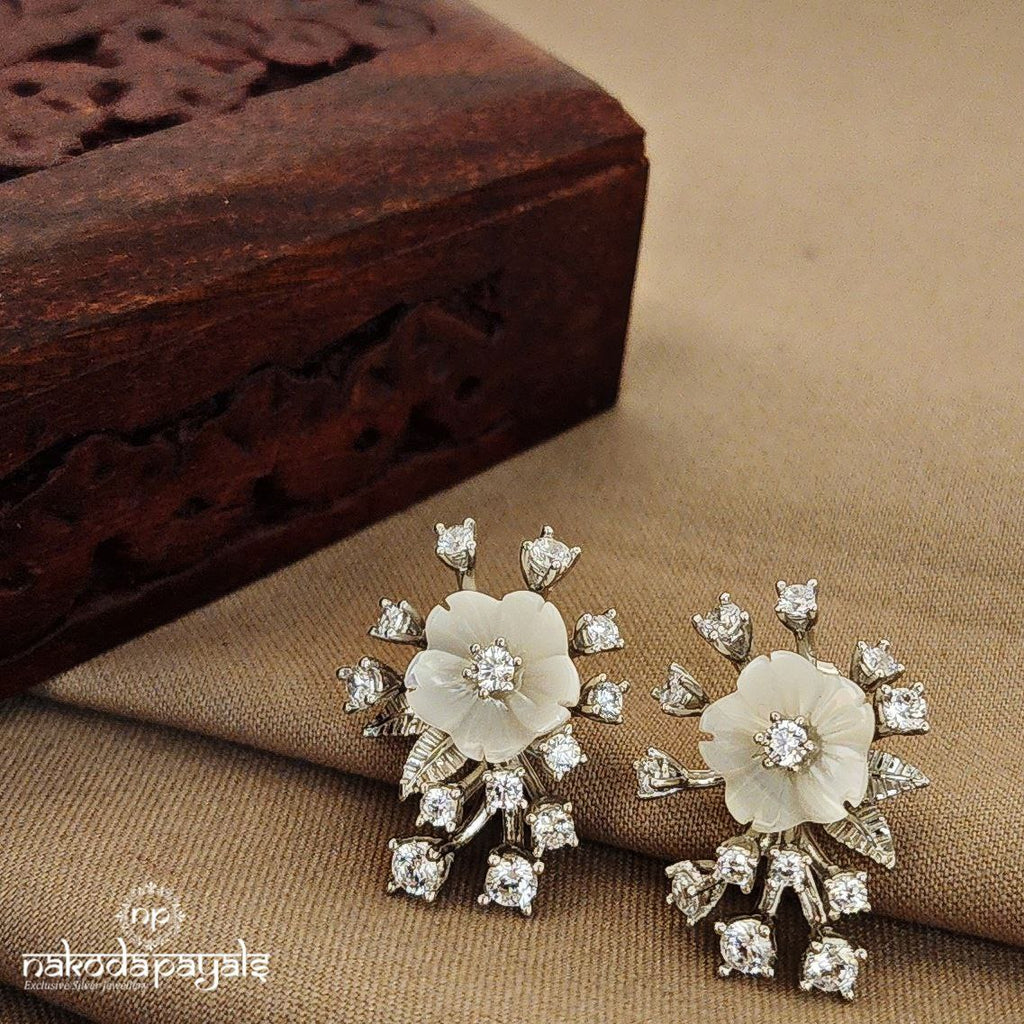 MOP Floral Earrings (St2347)