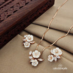 Duo Floral MOP Neckpiece (St2388)