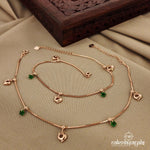 Dolphin Rosegold Anklet (A5084)