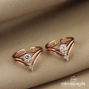 Gorgeous Rosegold Toe Ring(Variants Listed)(T3044)