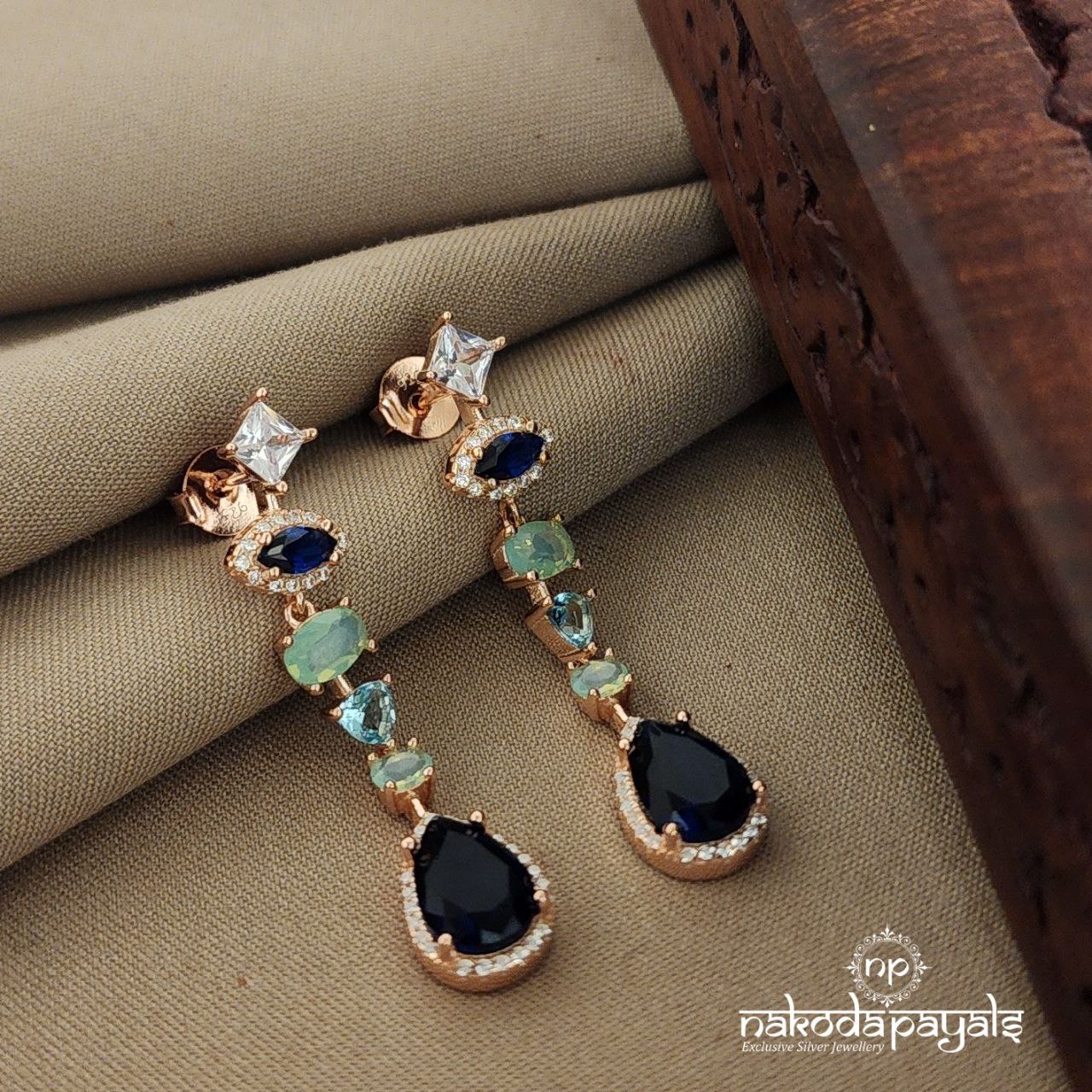 Gorgeous Rosegold Earrings (St2398)