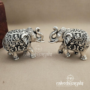 Divine Elephant Pair (Aa0940)