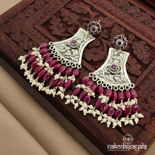 Gorgeous Floral Chandbali (C7577)