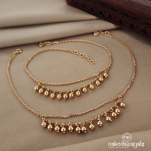 Gorgeous Rosegold Anklet (A5107)