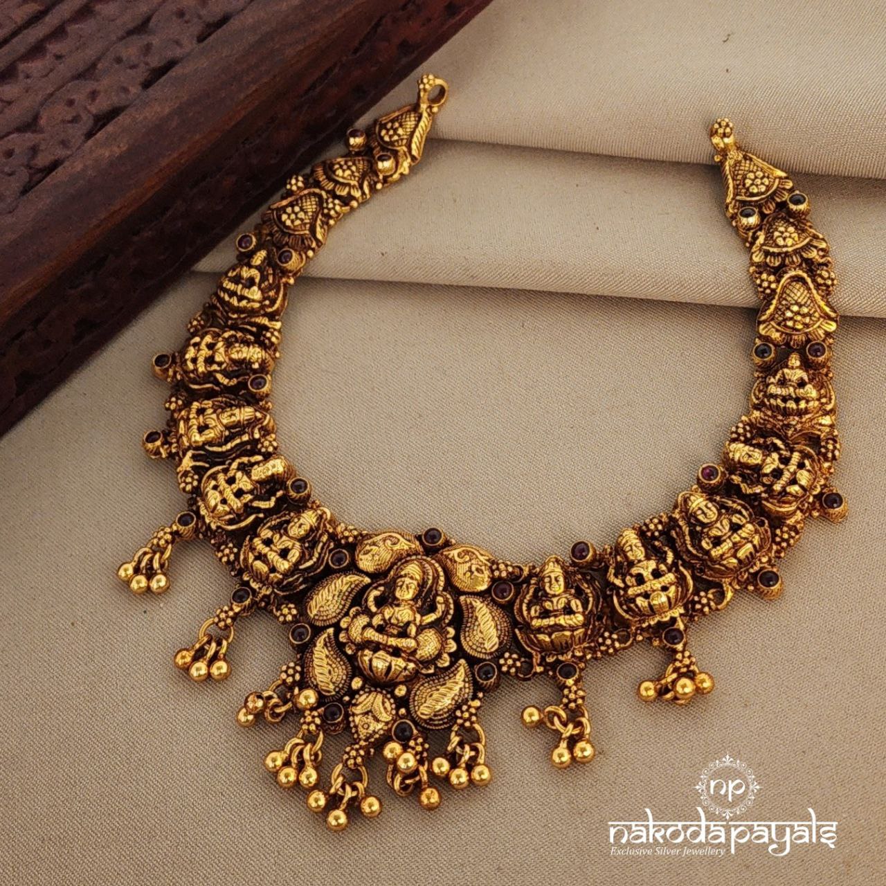 Mahalakshmi Short Neckpiece (Gn1144)