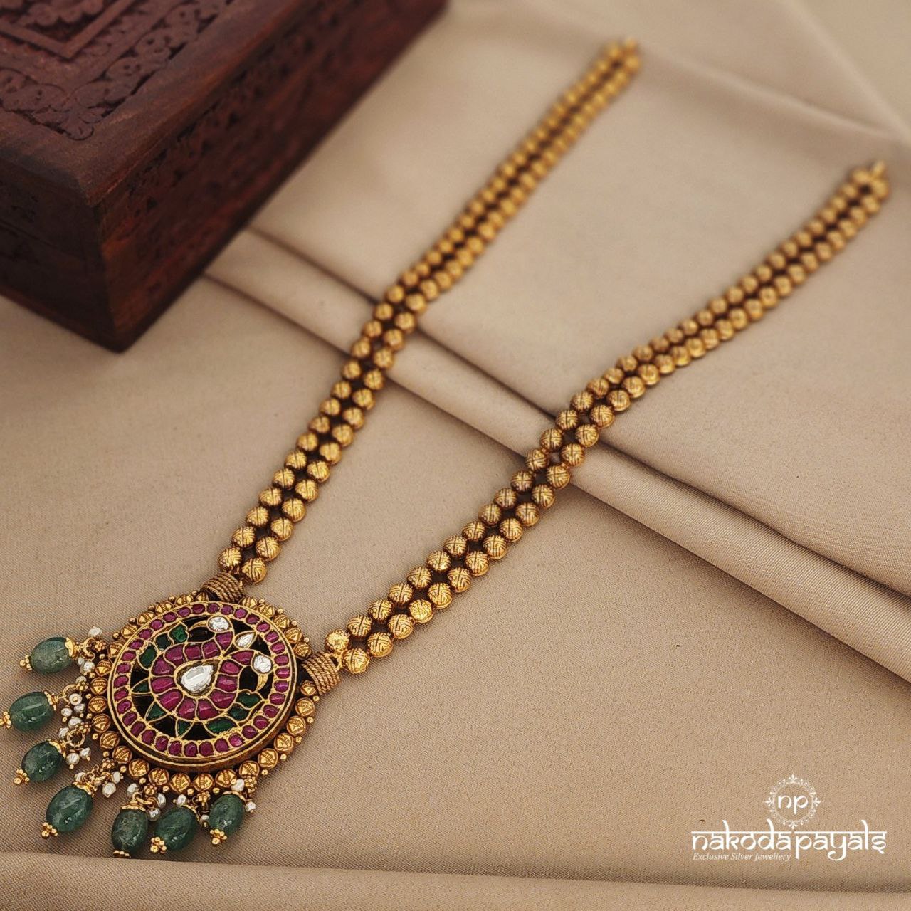 Gandaberunda Long Neckpiece (Gn1151)