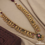 Floral Kundan Saaj Long Neckpiece (Gn1154)