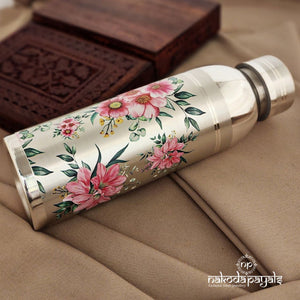 750ml Floral Water Bottle (Aa1088)