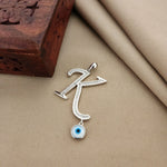 Evil eye Alphabet K Pendant (P2226)