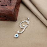 Evil eye Alphabet G Pendant (P2236)