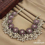 Floral Guttapusalu Short Neckpiece (N9369)