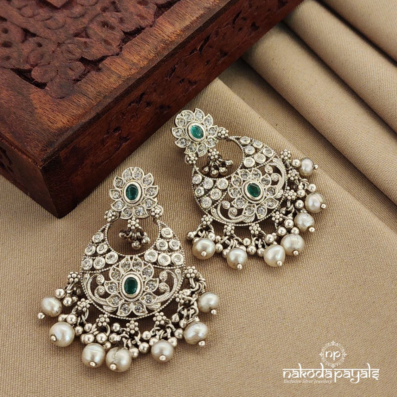 Floral Chandbali (C7607)