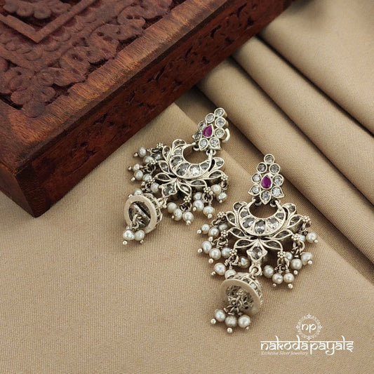Floral Chandbali (C7608)