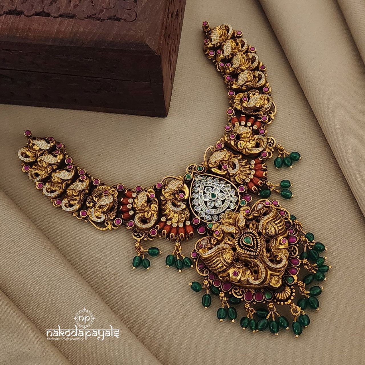 Marvelous Gorgeous Short Neckpiece (Gn1176)