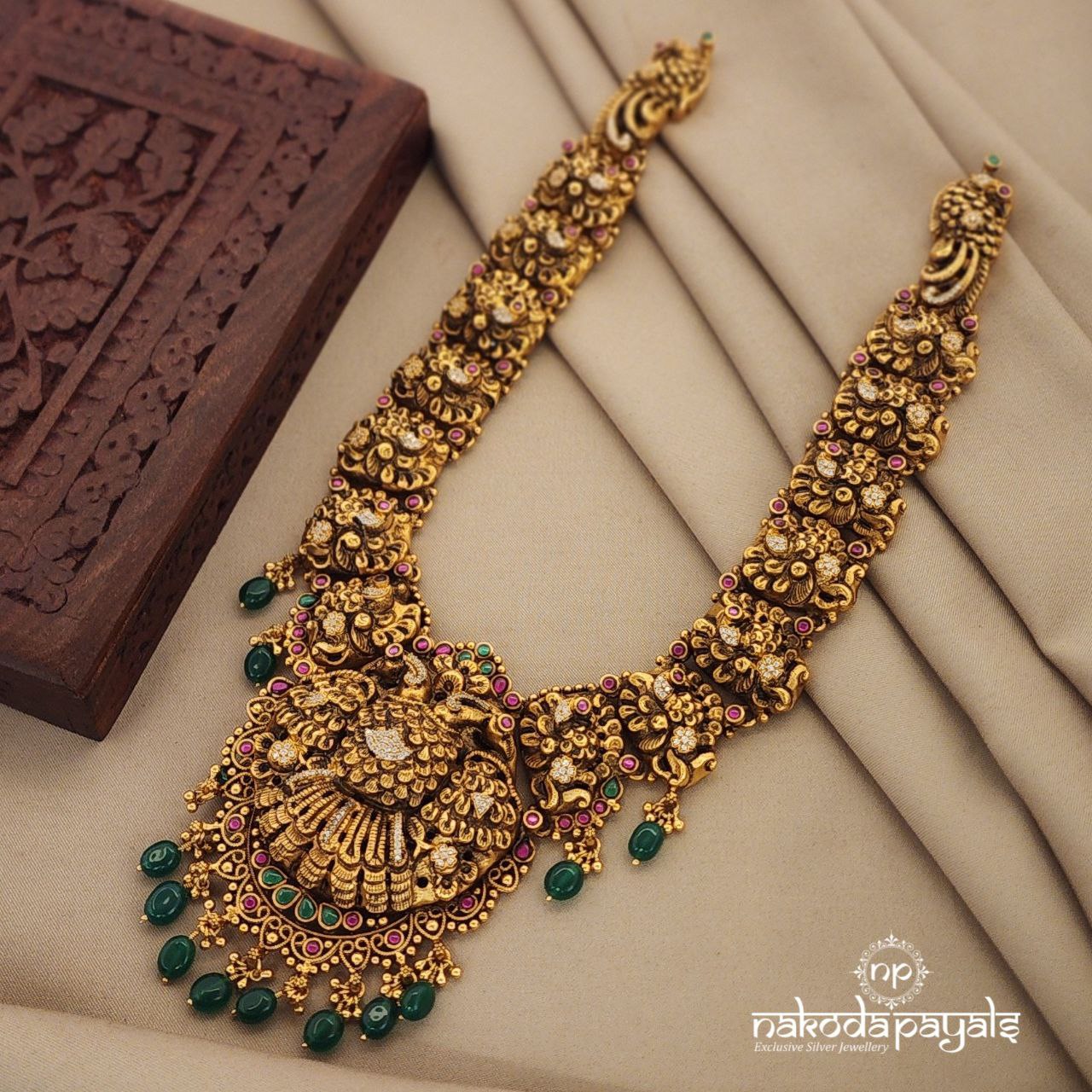 Gandaberunda Gorgeous Long Neckpiece (Gn1197)