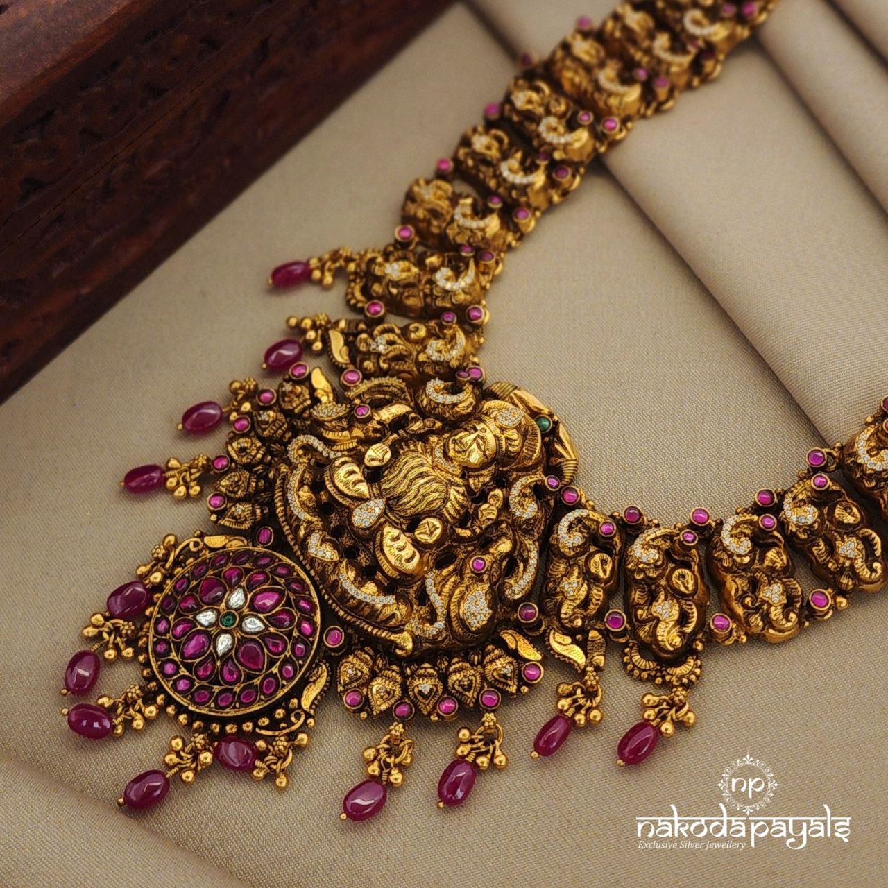 Lakshmi Grace Long Neckpiece (Gn1203)